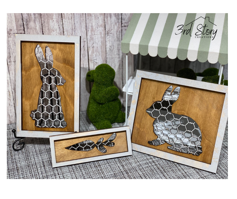 Chicken Wire Spring Frames