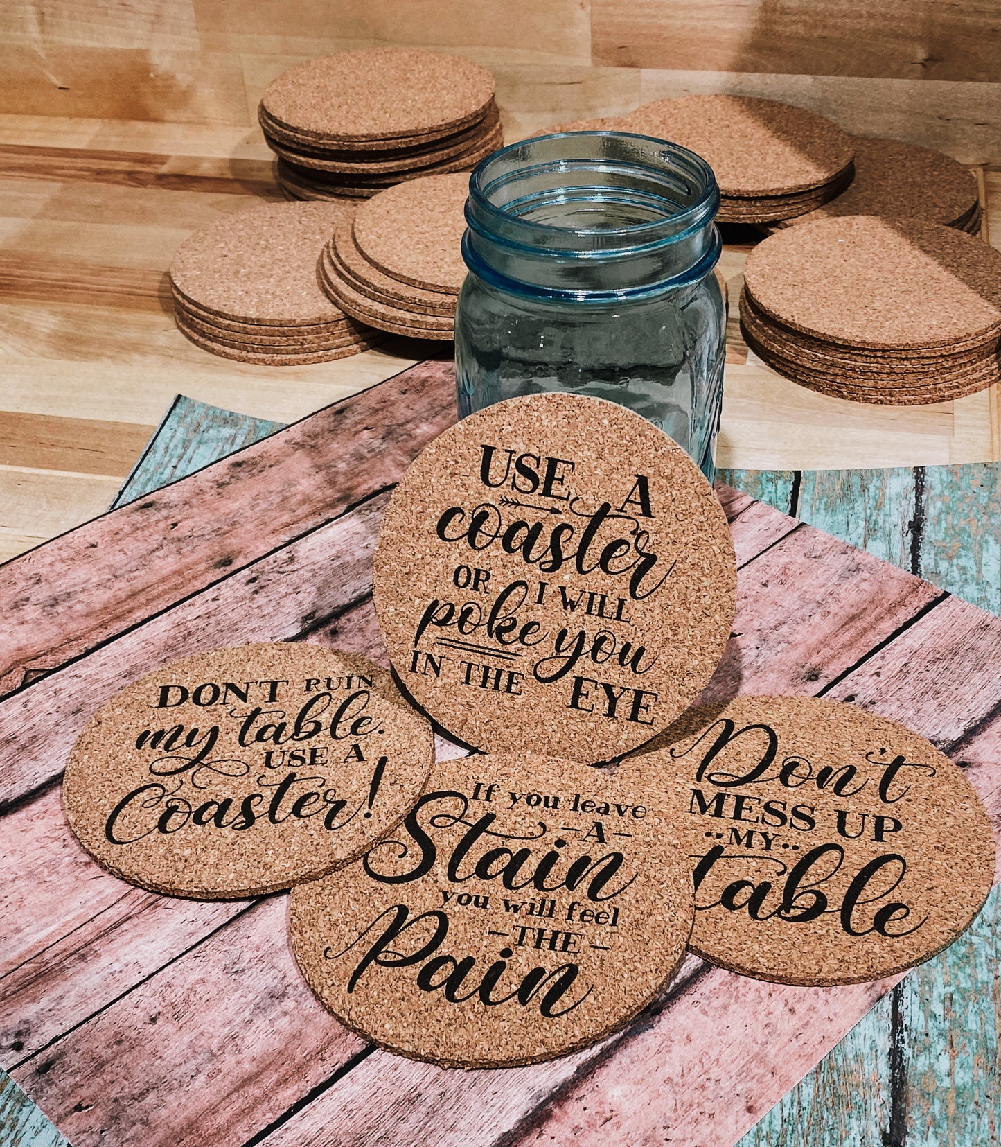 Cork Coasters