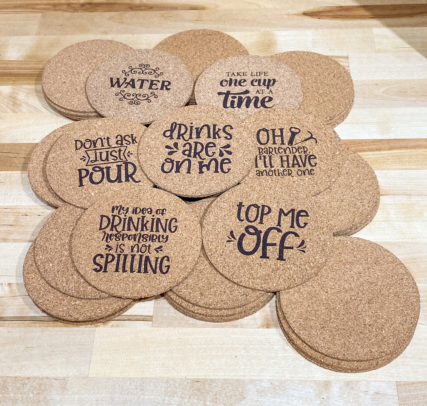 Cork Coasters