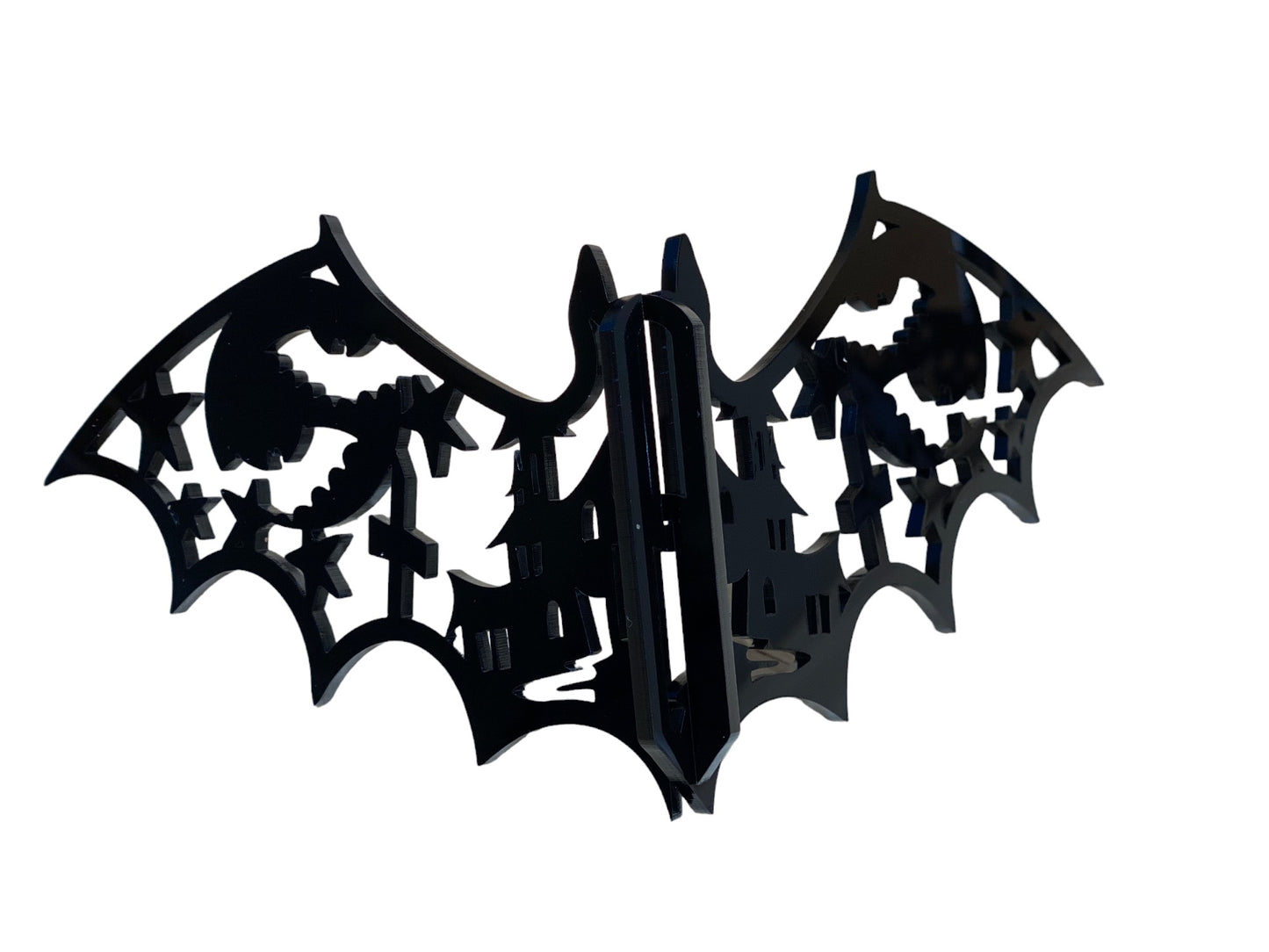 3D Bats Shelf Decor