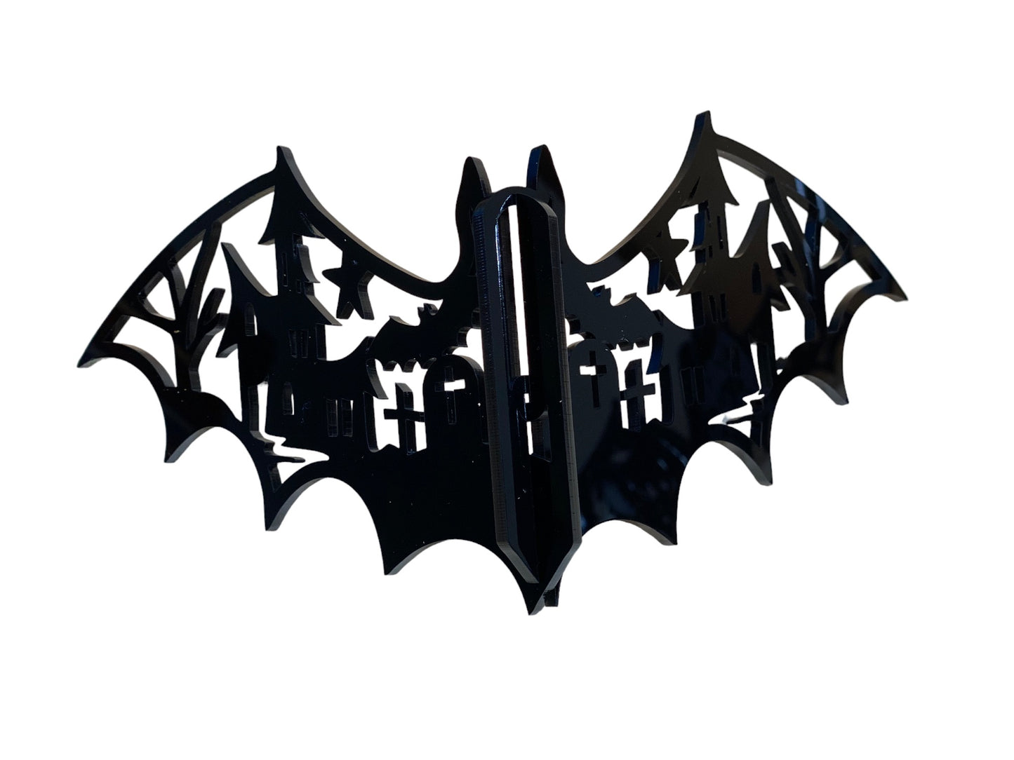 3D Bats Shelf Decor